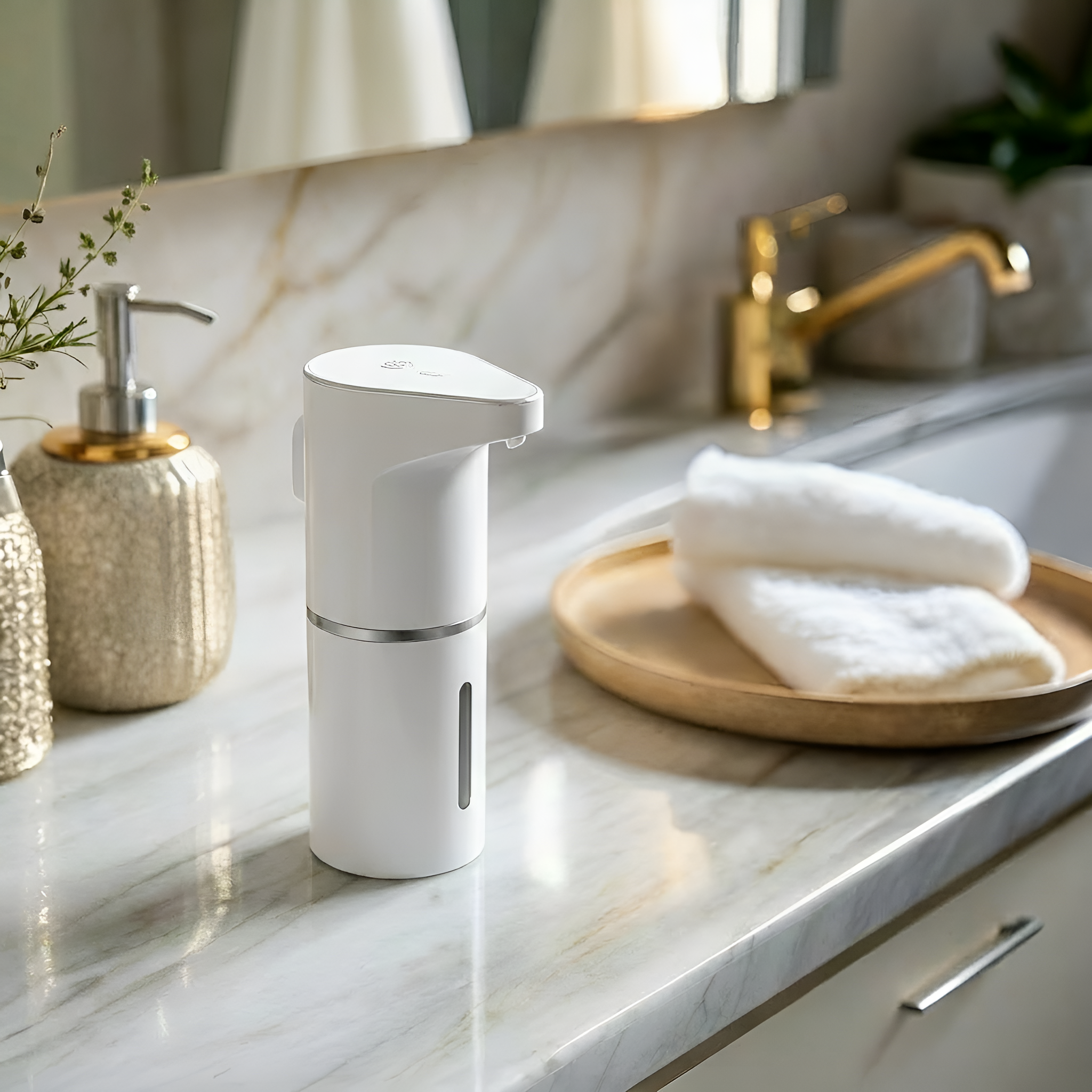Dispensador de Jabón con Sensor