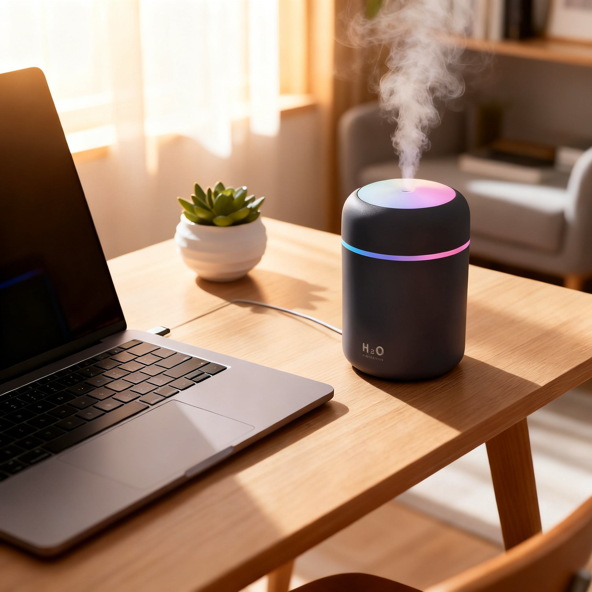 Humidificador Esencia Purificador de Aire